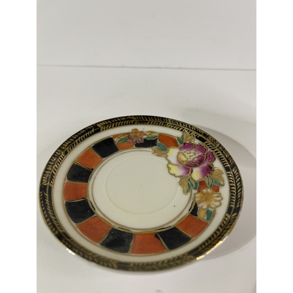 cup and saucer set hand painted japan - Picture 5 of 7